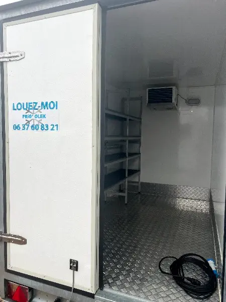 remorque 7m3 frigorifique